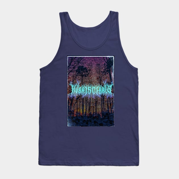 Hubris Debris Sunset Forest Tank Top by Hubris Debris